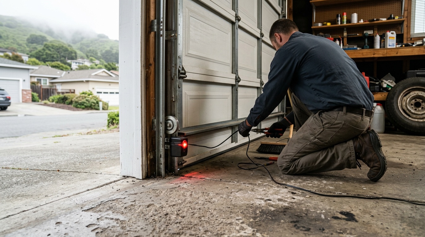 How to Align Garage Door Safety Sensors