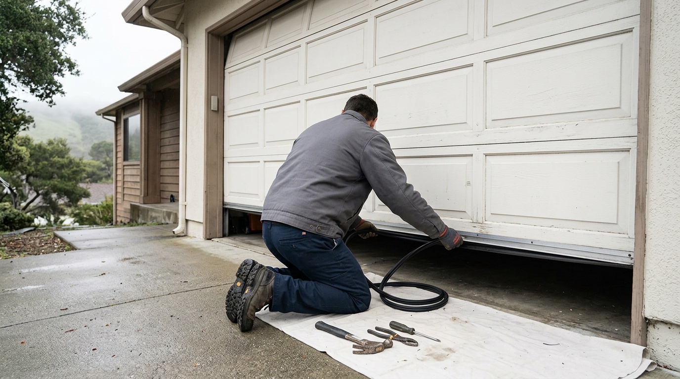 How to Install Garage Door Weatherstripping